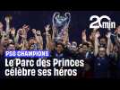 PSG champion : Le Parc des Princes en folie pour recevoir ses héros