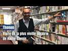 Visite de la plus vieille librairie de Haute-Savoie