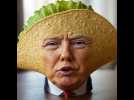 C'est quoi cette trend de Trump en taco ?