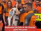 Après sa victoire au 82ème Grand Prix de Monaco, Lando Norris a fêté ça comme il se doit avec toute l'équipe de McLaren