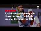 VIDÉO. Roland-Garros. À quelle heure et sur quelle chaîne suivre le match du premier tour d'Arthur Fils ?