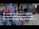 VIDEO. Le numerus clausus avait-il vraiment été créé pour éviter la concurrence des médecins ?