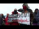Une manifestation maritime et terrestre anti-Bolloré en Bretagne