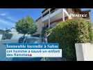 Un immeuble incendié à Salon-de-Provence, cet homme a sauvé un enfant des flammes