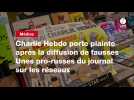 VIDEO. Charlie Hebdo porte plainte après la diffusion de fausses Unes pro-russes du journal sur les réseaux