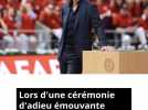 Rafael Nadal à Roland Garros pour sa cérémonie d'adieu, le 25 mai 2025