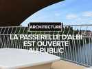 La passerelle d'Albi est ouverte après plus de 10 ans de projet