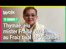 Thymaé, 12 ans, mister Fraise 2024, recommande l'ambiance du Fraiz'tival de Violaines