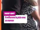 Thierry Henry en mode fils parfait : il enflamme la piste avec sa maman