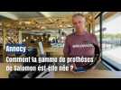 Comment la gamme de prothèses de Salomon est-elle née ?