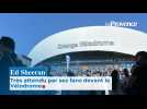 Ed Sheeran très attendu par ses fans au Vélodrome.