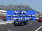 Sur l'A57, on peut de nouveau rouler à 90 km/h