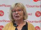 Conférence Santé Courrier picard Catherine SAVIGNAT Présidente de france Alzheimer Somme