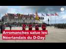 VIDÉO. 81e anniversaire du Débarquement. Arromanches salue les Néerlandais du D-Day