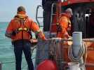Exercice de secours à des plaisanciers en panne avec la SNSM de Calais