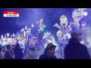 VIDÉO. À Cholet, après deux heures et demie de fête, le carnaval de nuit s'achève place des halles