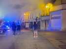 Violent incendie à Montmirail