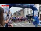 Sur la ligne de départ du marathon Loudéac Pontivy