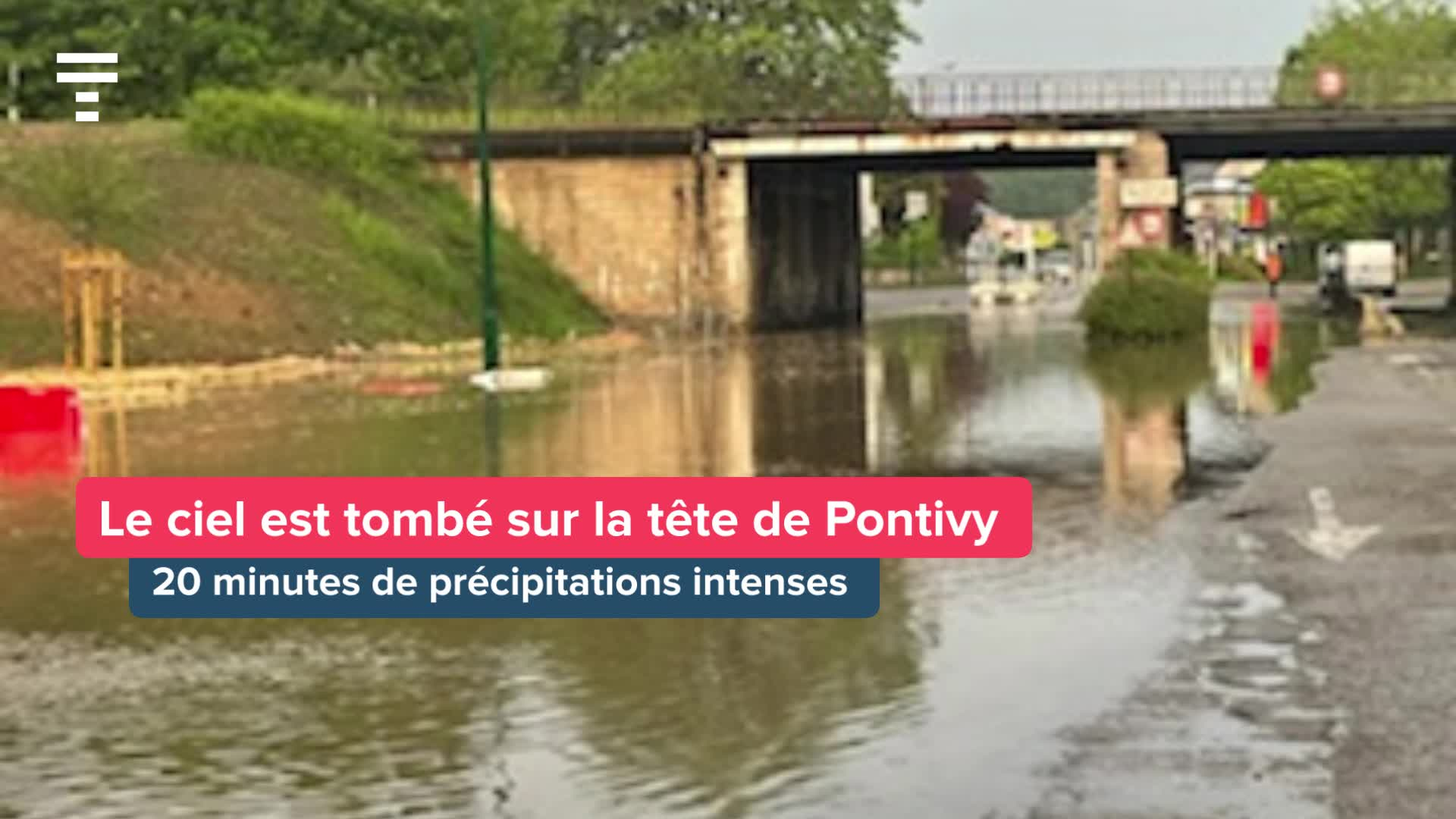« C'était dingue ! » : un terrible orage de 20 minutes provoque des inondations à Pontivy [Vidéo]