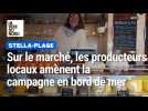 Marché de Stella-Plage : les producteurs locaux amènent la campagne en bord de mer