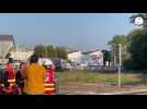 VIDÉO. 97croix pour autant de postes supprimés à ArcelorMittal à Basse-Indre