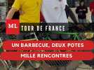 ATTENDRE POUR METTRE SUR LE SITE Tour de France à vélo, ils partent pour mettre de la convivialité autour d'un barbecue