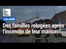 Salomé : trois familles relogées suite à l'incendie de leur maison.
