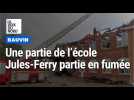 Une partie de l'école Jules-Ferry de Bauvin partie en fumée