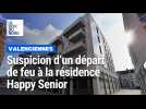 Suspicion d'un départ de feu à la résidence Happy Senior, à Valenciennes