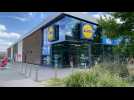 Les salariés de l'enseigne Lidl d'Amiens en grève