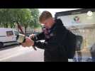 VIDÉO. À Laval, Maxime Gandubert, alias Volt, photographie les passants et les véhicules