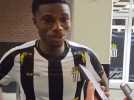 Cheick Keita après la victoire de Charleroi contre Westerlo (4-3°