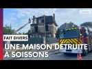Incendie d'une maison avenue Voltaire à Soissons