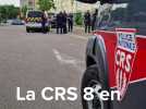 La CRS 8 en intervention à Rouen