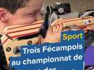 Trois jeunes du club de tir de Fécamp au championnat de France