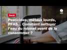 VIDEO. Pesticides, métaux lourds, PFAS... Comment nettoyer l'eau du robinet avant de la consommer ?