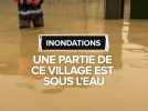Une partie du village de Labarthe-Rivière, en Haute-Garonne, est sous l'eau