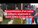 VIDEO. A Saint-Gilles-Croix-de-Vie, un camp militaire américain montre la vie en arrière-front