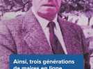 Maire de grand-père en petit-fils