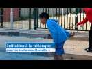 Initiation à la pétanque pour les écoliers de Marseille