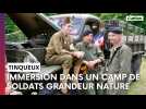 Un camp de soldats américains pendant la guerre recréé près de Reims