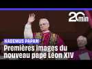 Les premières images du nouveau pape