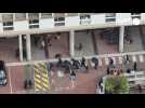 VIDÉO. L'agression d'étudiants encartés au RN par des antifas filmée par drone à Rennes