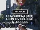 Hautes-Pyrénées : les pèlerins de Lourdes célèbrent l'élection du pape Léon XIV
