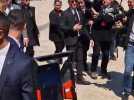 Emmanuel Macron à Nancy : le président et le Premier ministre polonais saluent la foule place Stanislas