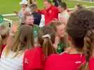 La haie d'honneur de Passavant pour le Dynamo FC