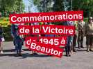 Commémorations de la Victoire de 1945 à Beautor et camp WW1 & WW2