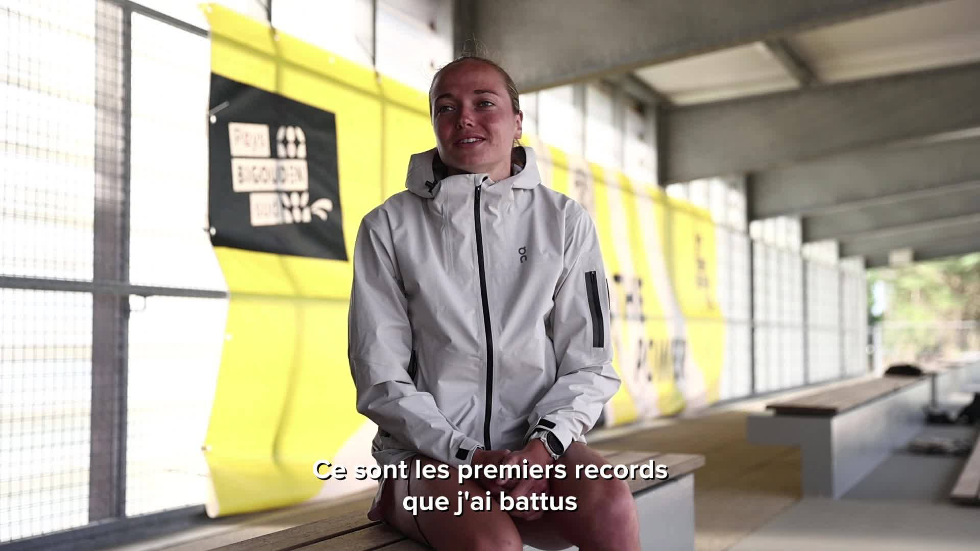 « Je n'ai pas peur de m'y attaquer » : Agathe Guillemot va tenter de battre le record de France du 1 000 m à Pont-l'Abbé [Vidéo]