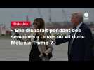 VIDEO. « Elle disparaît pendant des semaines » : mais où vit donc Melania Trump ?
