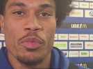 Les réactions des joueurs du Racing Club de Strasbourg après la victoire contre le PSG